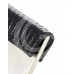 Door seal profile | PVC | black | 8 x 5,5 mm | per meter